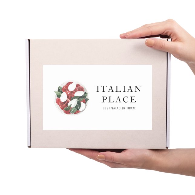 Pegatina Rectangular Mejor Ensalada Moderna En Profesionales Locales (Subido por el creador)