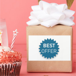 Pegatina Rectangular Mejor oferta