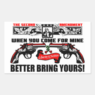 Pegatina Rectangular ¡Mejor Tráiganos!