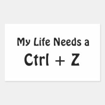 Mi vida necesita un Ctrl + Z