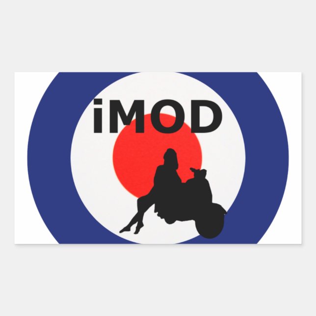 Pegatina Rectangular MOD fresca (Anverso)