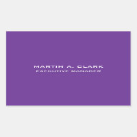 Moderna Llanura Minimalista Elegante Púrpura Real