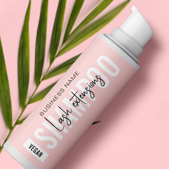 Pegatina Rectangular Moderno Envolvente limpiador de espuma rosada y bl (Subido por el creador)