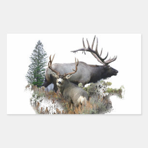 Pegatina Rectangular Monster buck