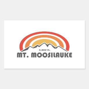 Pegatina Rectangular Monte Moosilauke