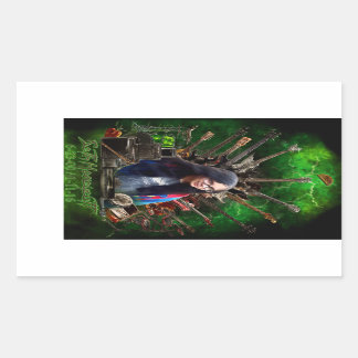 Pegatina Rectangular Monumento a Seth Honeycutt