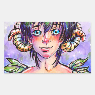 Pegatina Rectangular Mora