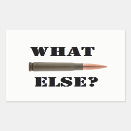 Pegatina Rectangular Munición 7.62x39