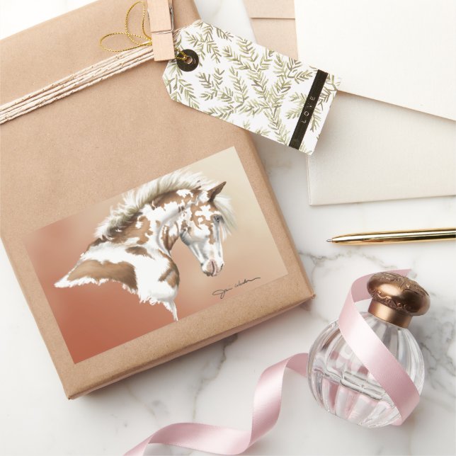 Pegatina Rectangular Mustang Wild Xtend (Regalar)