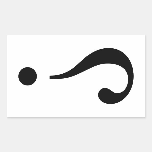 Pegatina Rectangular NARK mARK {ironicon} (Anverso)