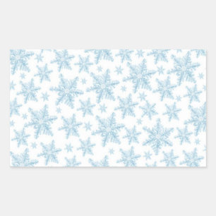 Pegatina Rectangular Navidades, Pegatinas de vacaciones