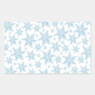 Pegatina Rectangular Navidades, Pegatinas de vacaciones