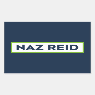 Pegatina Rectangular Naz Reid - Baloncesto Minnesota