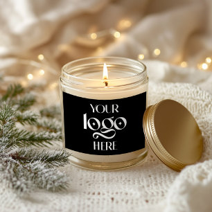 Pegatina Rectangular Negro sólido