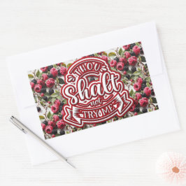 Pegatina Rectangular No Me Intentarás Divertido