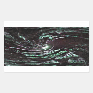 Pegatina Rectangular Noche de fantasía