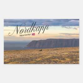 Pegatina Rectangular Nordkapp
