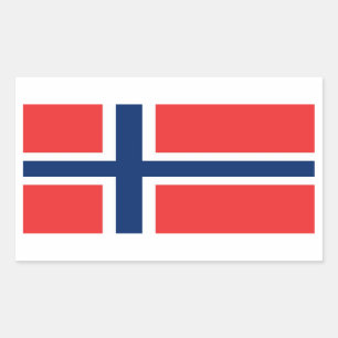 PEGATINA RECTANGULAR NORUEGA