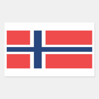 PEGATINA RECTANGULAR NORUEGA