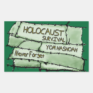 Pegatina Rectangular Nunca olvidar