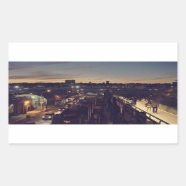 PEGATINA RECTANGULAR NYC