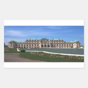 Pegatina Rectangular Oberes Belvedere