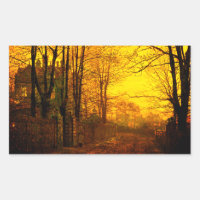 Octubre después del glow John Atkinson Grimshaw