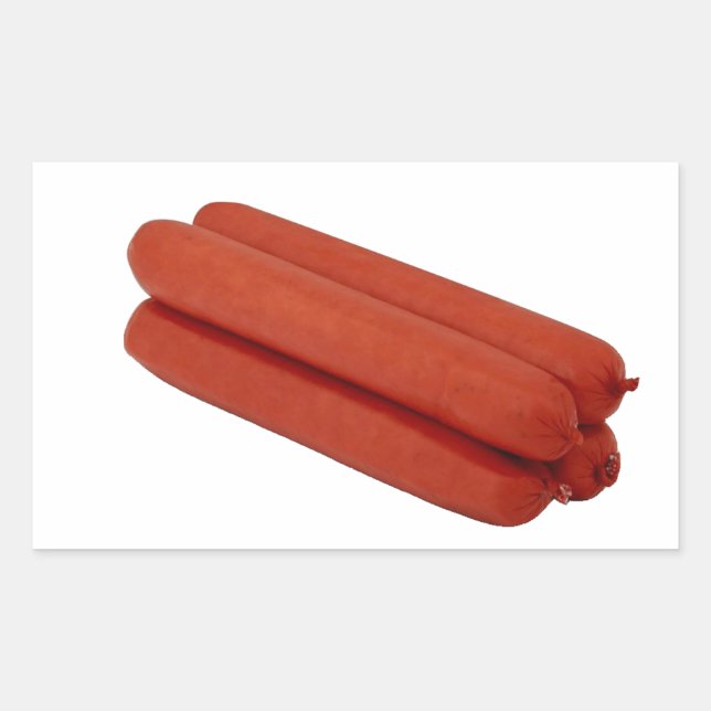 Pegatina Rectangular Oi Oi Saveloy (Anverso)