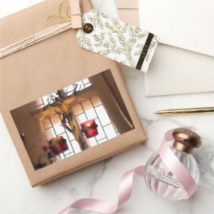 Pegatina Rectangular Oración de devoción divina