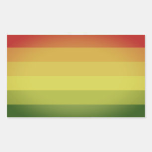 Pegatina Rectangular Orgullo de Hermafrodita