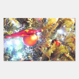 Pegatina Rectangular Ornamentos ilustrativos