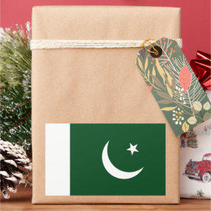 Pegatina Rectangular Pakistán