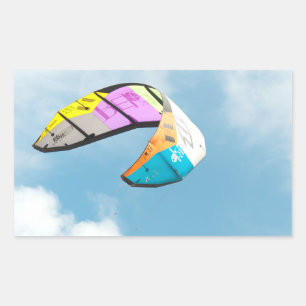 PEGATINA RECTANGULAR PARAGLIDEZ