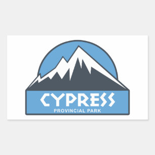 Pegatina Rectangular Parque Provincial Cypress