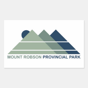 Pegatina Rectangular Parque Provincial Monte Robson