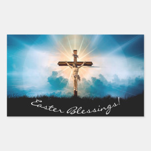 Pegatina Rectangular Pascua