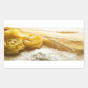 Pegatina Rectangular Pasta