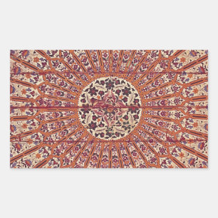 Pegatina Rectangular Patern Marruecos con estilo y Moda