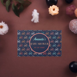 Pegatina Rectangular Patrón de Personalizado de bicicletas