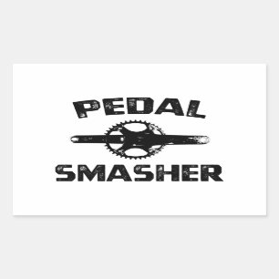 Pegatina Rectangular Pedal Smasher