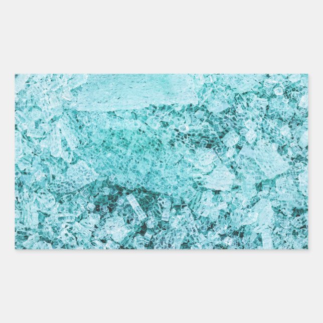 Pegatina Rectangular pedazos de integración mental (Anverso)