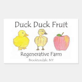 Pegatina Rectangular Pegatinas