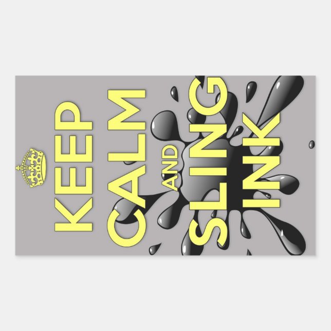 Pegatina Rectangular Pegatinas (Anverso)