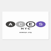 Pegatinas de Aces NYC