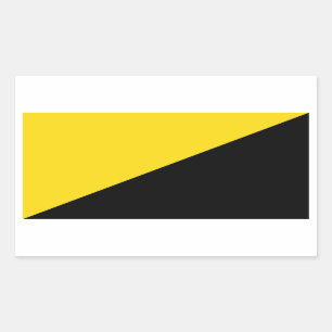 Pegatina Rectangular Pegatinas de AnCap