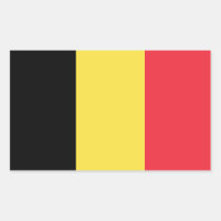 Pegatinas de bandera de Bélgica