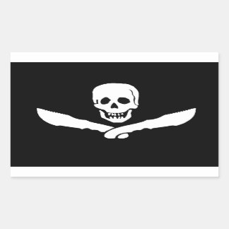 Pegatina Rectangular Pegatinas de Jolly Tracker