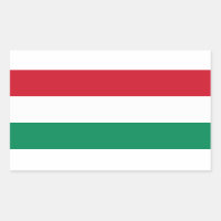 Pegatinas de la bandera de Hungría*