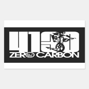 Pegatina Rectangular Pegatinas de LixBMX ‘4130 - Carbono cero’