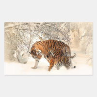 Pegatinas de los Tigres de Invierno